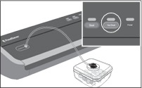 Vacu&uuml;m sealen met FoodSaver&reg; accessoires Stap 3