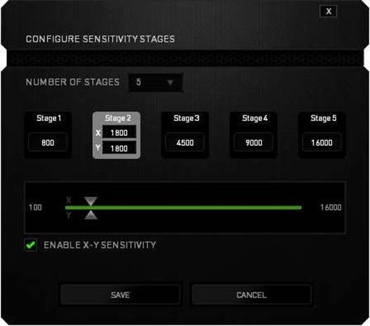 X-Y-gevoeligheid inschakelen (Enable X-Y Sensitivity)