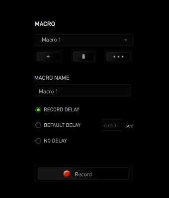 MACROS TAB Stap 1 (MACROS TAB Step 1)