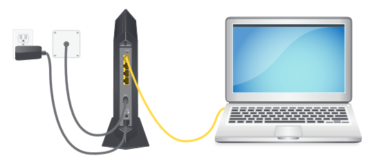 Uw kabelmodem aansluiten op een computer