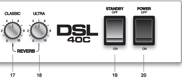 DSL40C Voorpaneel Bediening Stap 3