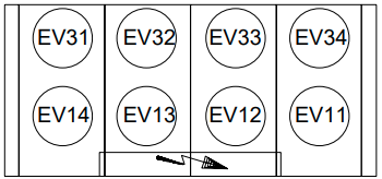 30GX152/162 Ventilatoropstelling