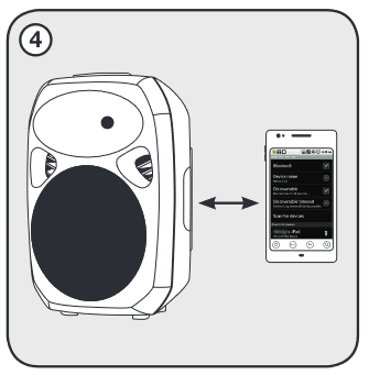 Bluetooth-koppeling stap 4