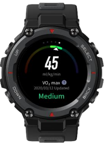 VO2 max bekijken