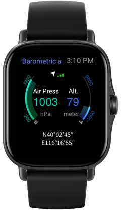 Barometer en hoogtemeter