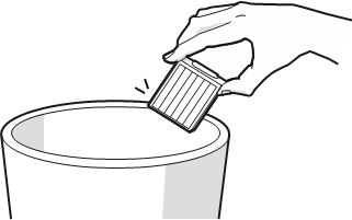 Het filter reinigen stap 2