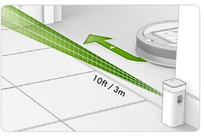 Dual Mode Virtual Wall Barriers gebruiken Stap 2