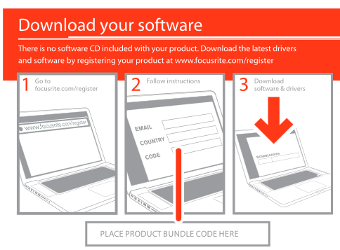 Software-installatie stap 1