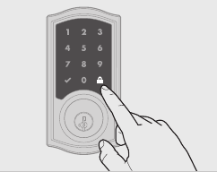 E&eacute;n gebruikerscode verwijderen met de Mastercode ingeschakeld Stap 9