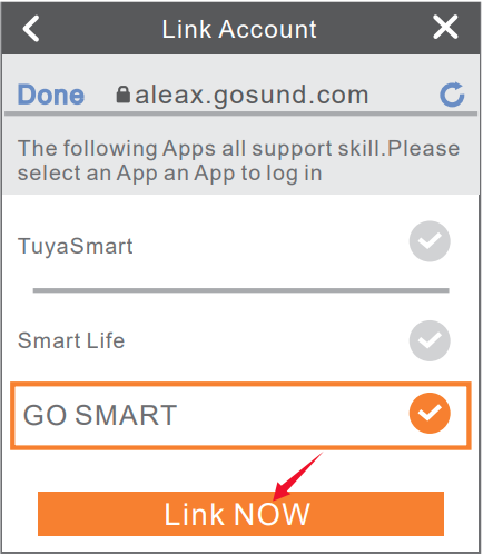 Go Smart toevoegen Stap 3