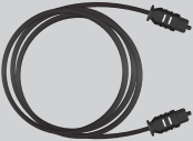 Wat zit er in de doos - Optionele optische kabel