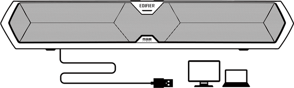 USB-audiostreaming verbinding