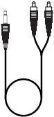 3,5 mm-RCA-audiokabel