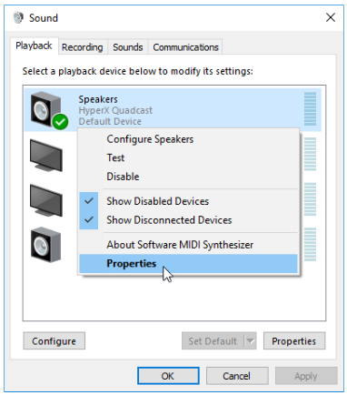 Microfoonmonitoring regelen op pc Stap 1