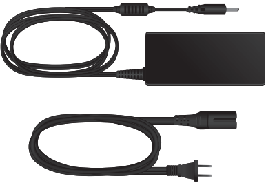 Stroomadapter en kabel