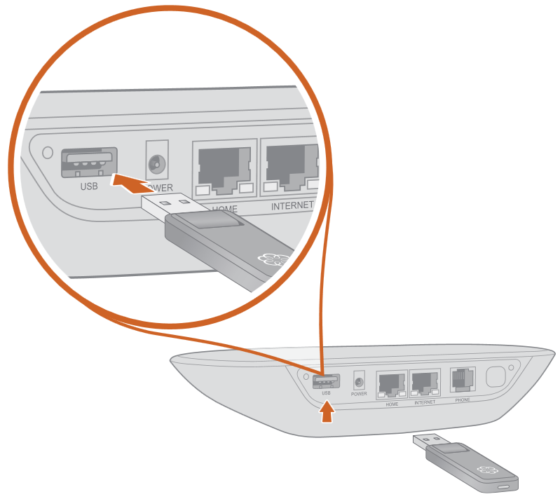 Installeer de adapter