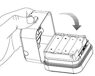 Batterij installatie stap 3