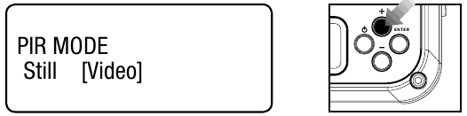 PIR-modus STAP 2