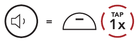 Volume omlaag