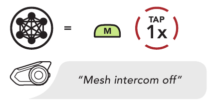 Mesh Intercom&trade; uit