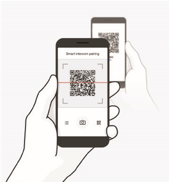 QR-codeweergave