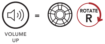 Volume omhoog