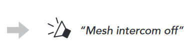 Mesh Intercom uit stap 2