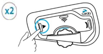 Om de FM-radio in te schakelen