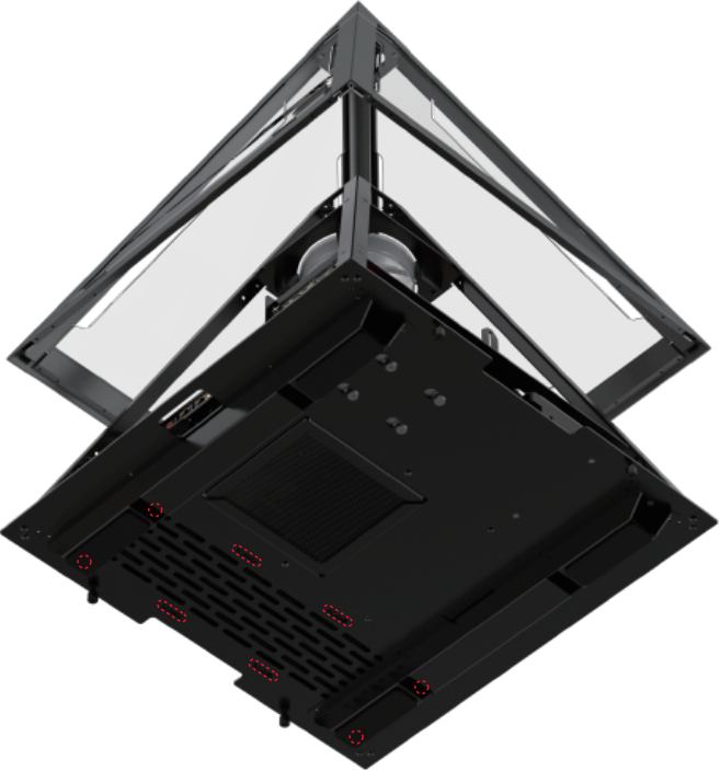 Waterradiator Installatie Stap 1