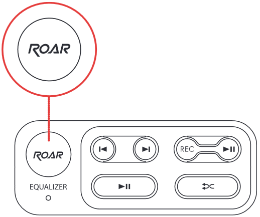 Roar, aangepaste audioprofielen en EQ begrijpen