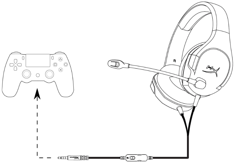 Gebruik met PS4 &trade;
