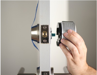 Slot bevestigen stap 1