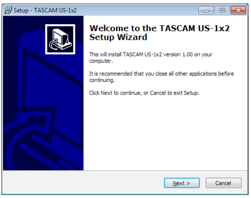 Procedures voor de installatie van de speciale Windows-software Stap 1