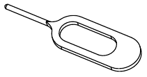 SIM-tray uitwerppen