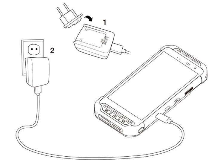 De PM85 opladen