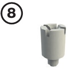 Intel afstandhouder A