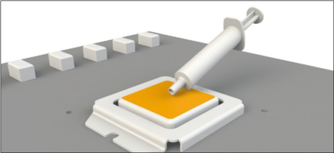 De CPU-koeler monteren Stap 1