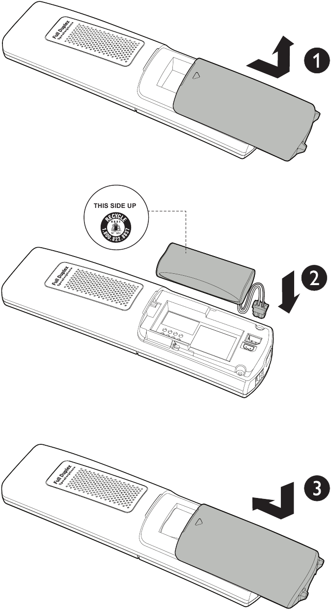 De batterij plaatsen