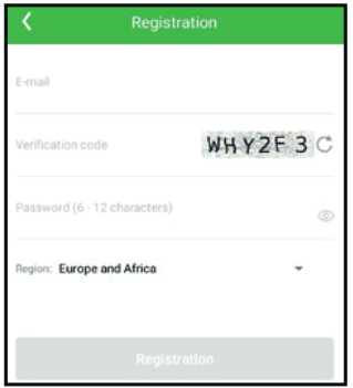 REGISTREREN IN DE APP - Stap 2