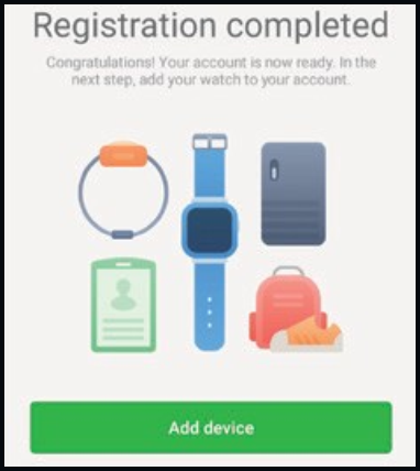 REGISTREREN IN DE APP - Stap 4