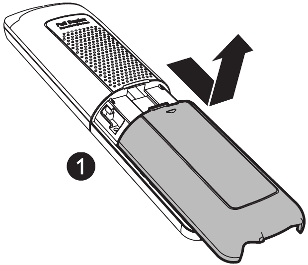 Installeer de batterij - Stap 1