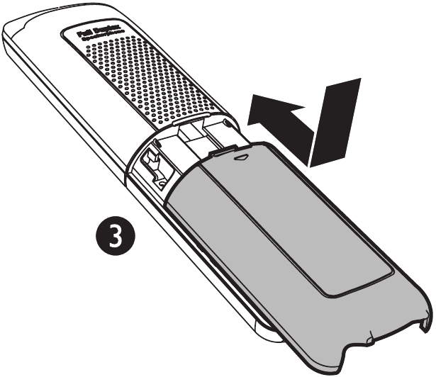 Installeer de batterij - Stap 3