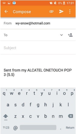 Een e-mailbericht verzenden