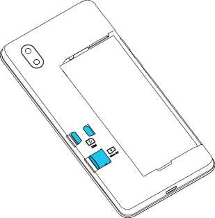 Telefooninstelling - Stap 3 - Zorg ervoor dat de nano-simkaart