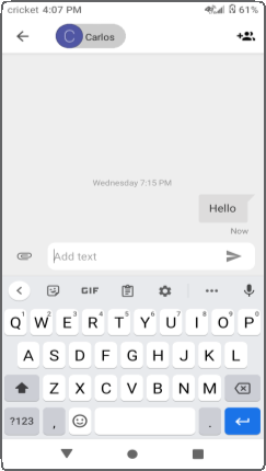 Tekst- en berichtenservice met foto's - Een sms-bericht verzenden