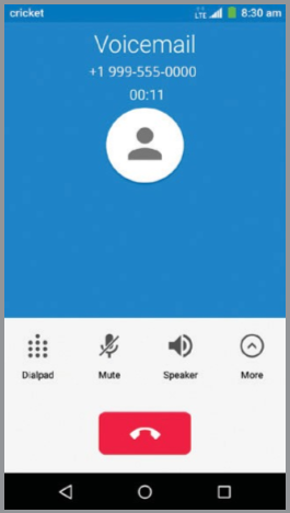 Bellen en voicemail - Voicemail controleren