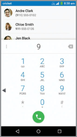 Bellen en voicemail - Gesprek wissel gebruiken