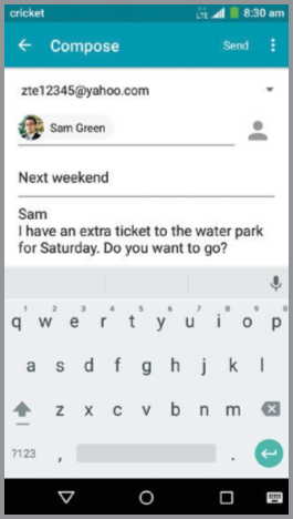 E-mail - Een e-mailbericht maken en verzenden