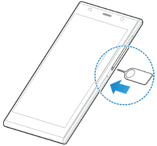 Telefoon instellen - Stap 1 - Plaats de lade