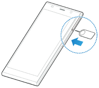 Telefoon instellen - Stap 3 - Plaats de lade